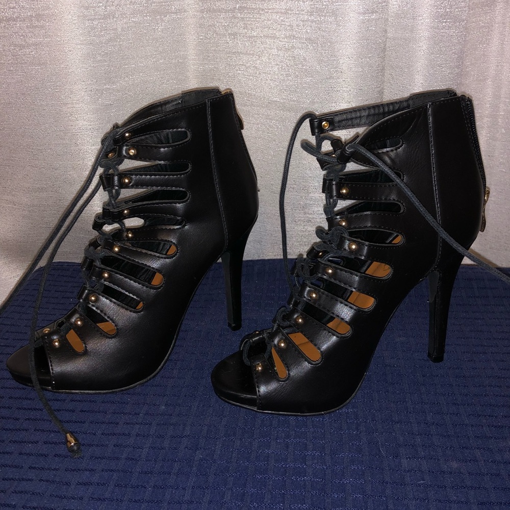 Black heels